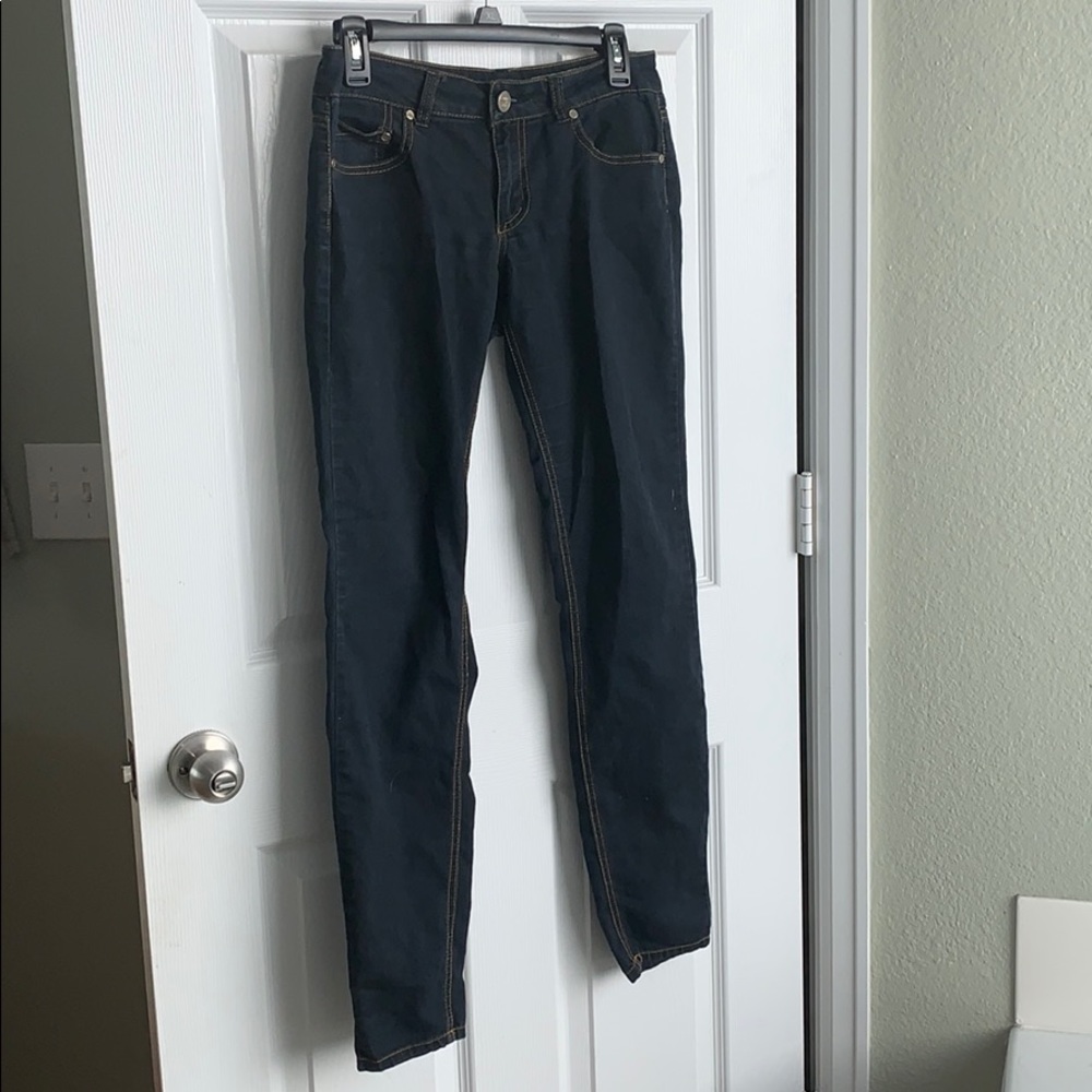 Skinny Blue Jeans